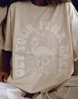 Get Your Pink Back Stone Pigment Dyed Puffy Tee
