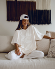 Get Your Pink Back Stone Pigment Dyed Puffy Tee