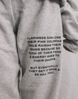 Affirmations Collection Sweat Set Ash Sweatpants