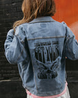 Like an Eagle Denim Jacket