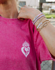 Ring of Fire Pink Tee