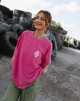 Ring of Fire Pink Tee