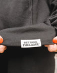 Black & White Collection Get Your Pink Back™ Zip Up Hoodie