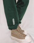 Affirmations Collection Sweat Set Forest Green Sweatpants
