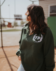 GYPB Varsity Collection Forest Green Quarter Zip