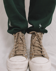 Affirmations Collection Sweat Set Forest Green Sweatpants