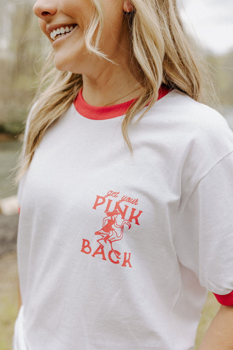 Camp GYPB® Western Ringer Tee – Get Your Pink Back®