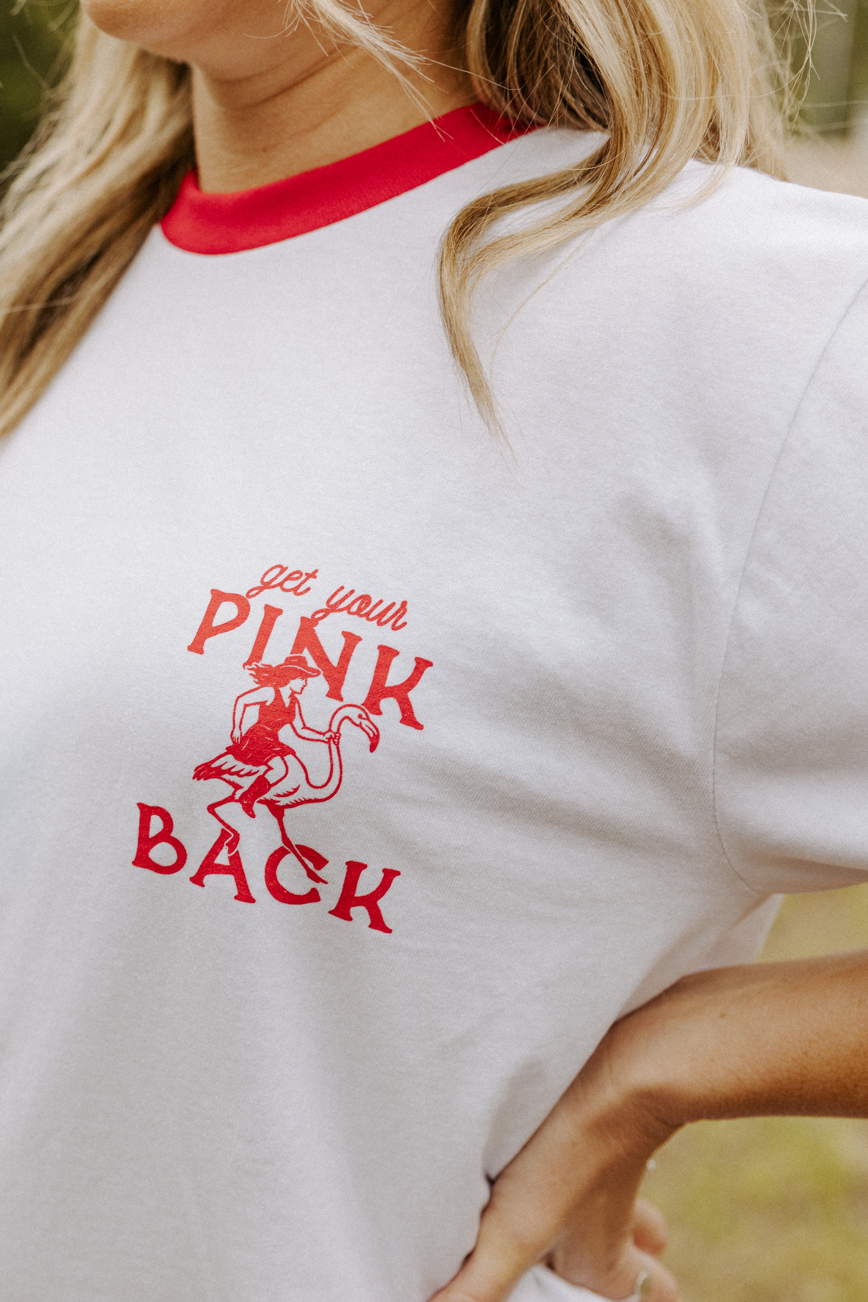 Camp GYPB® Western Ringer Tee – Get Your Pink Back®