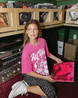 Luck Be a Lady Pink Tee