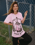 Free Bird Pink Tee