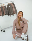 Dusty Pink Relaxed Fit Sweatpants