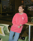 Get Your Pink Back Flamingo Pink Crewneck