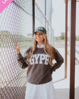 GYPB Grey Varsity Crewneck