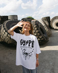 Thunderstruck White Tee