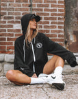 Black & White Collection Get Your Pink Back™ Zip Up Hoodie