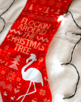 Flockin' Around the Christmas Tree Stocking