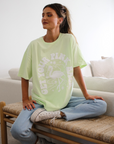 Get Your Pink Back™ Lime Pigment Dyed Puffy Tee