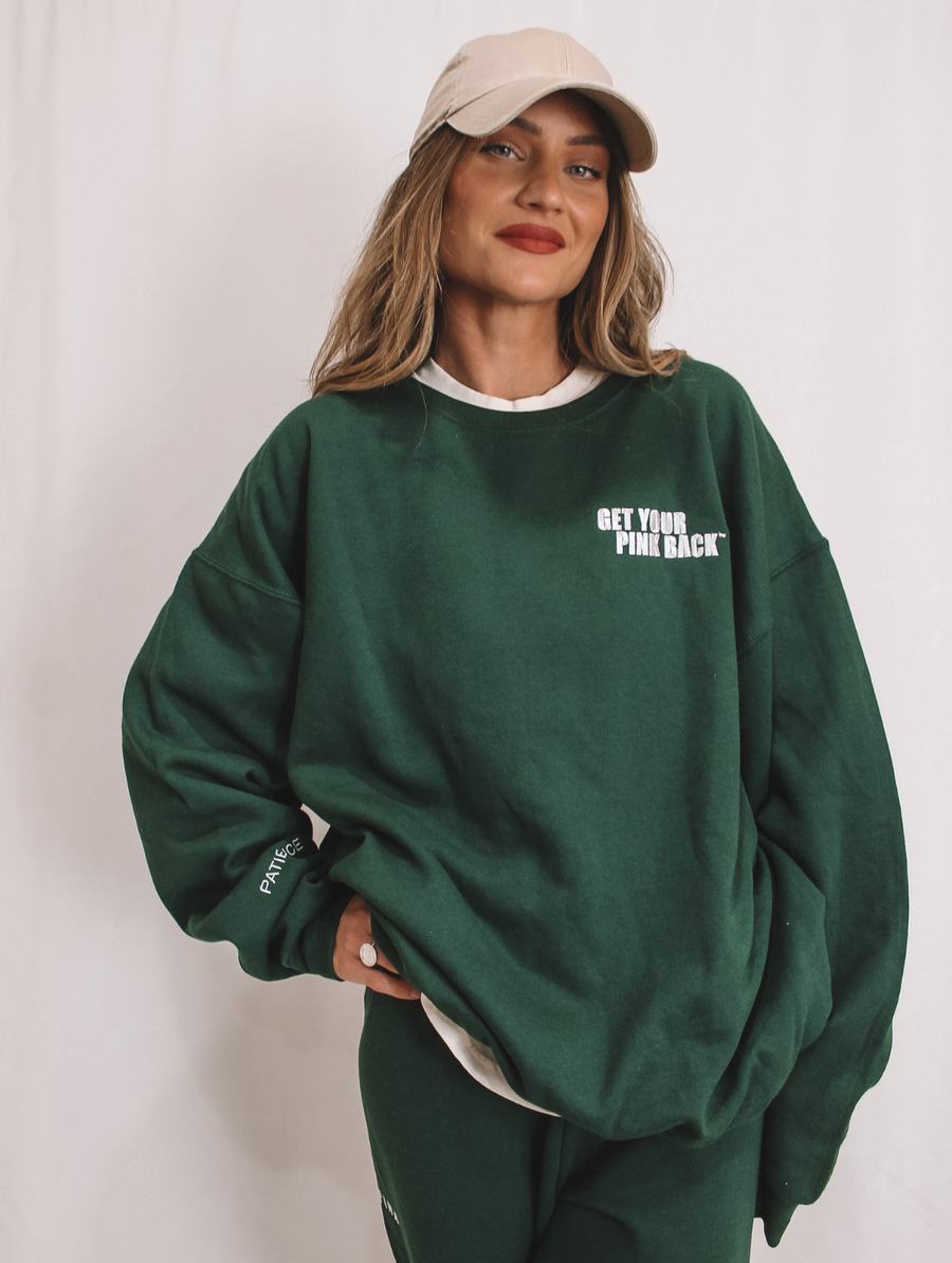 Forest 2025 green sweatshirt