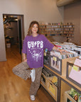 Thunderstruck Purple Tee