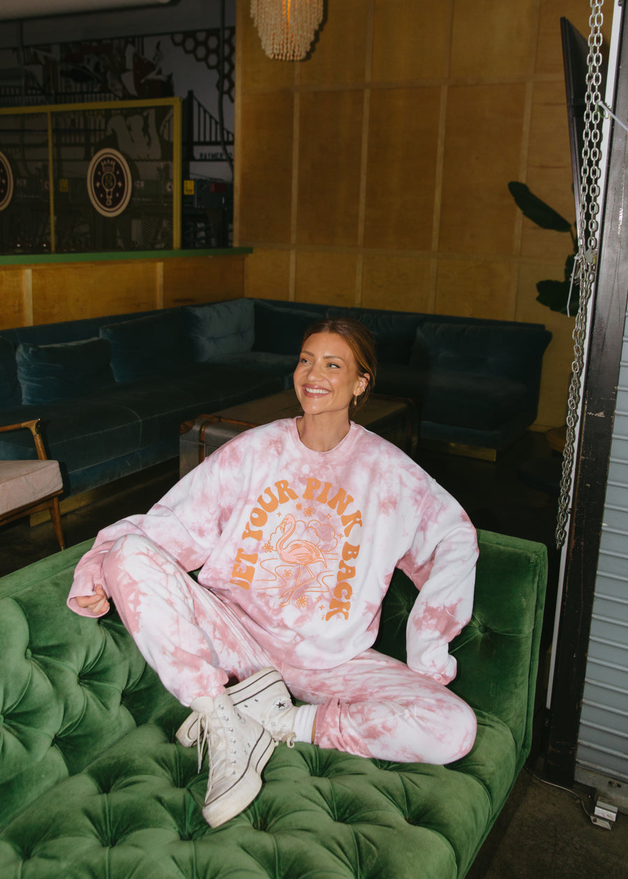 Get Your Pink Back ROSE QUARTZ Crewneck