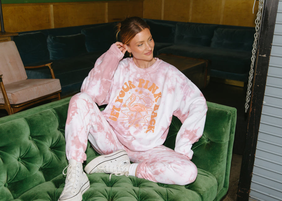 Get Your Pink Back ROSE QUARTZ Crewneck
