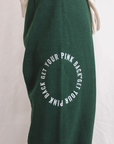 Affirmations Collection Sweat Set Forest Green Sweatpants