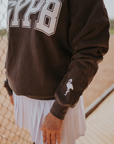 GYPB Grey Varsity Crewneck