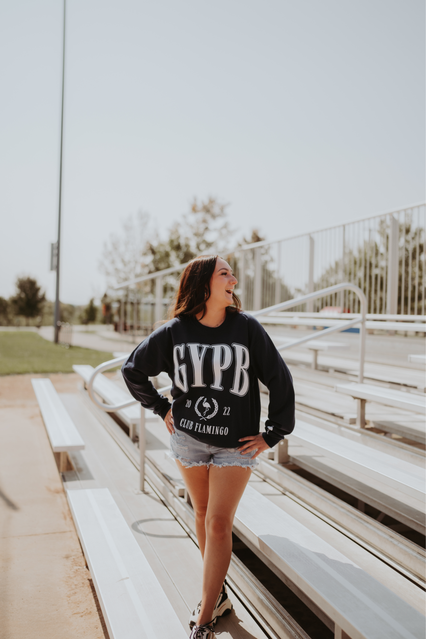 Varsity Collection GYPB Club Flamingo Crewneck