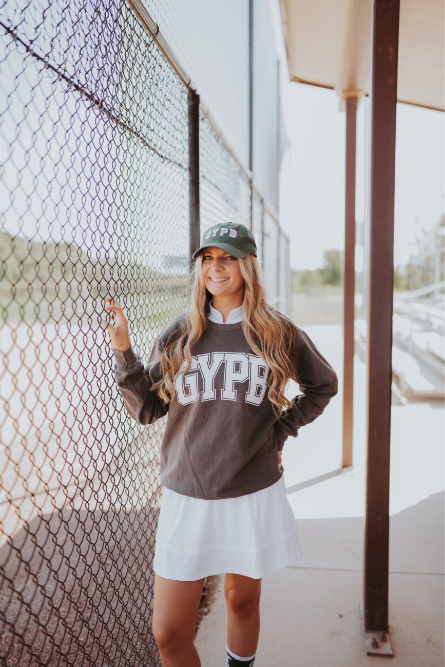 GYPB Grey Varsity Crewneck