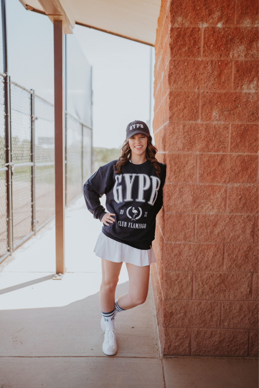 Varsity Collection GYPB Club Flamingo Crewneck