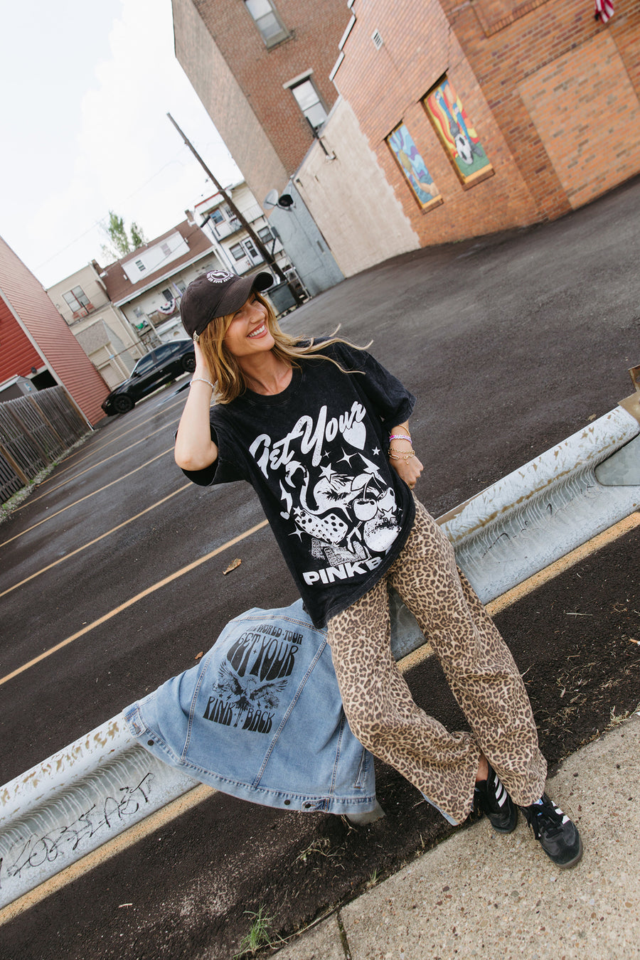 Luck Be a Lady Black Tee