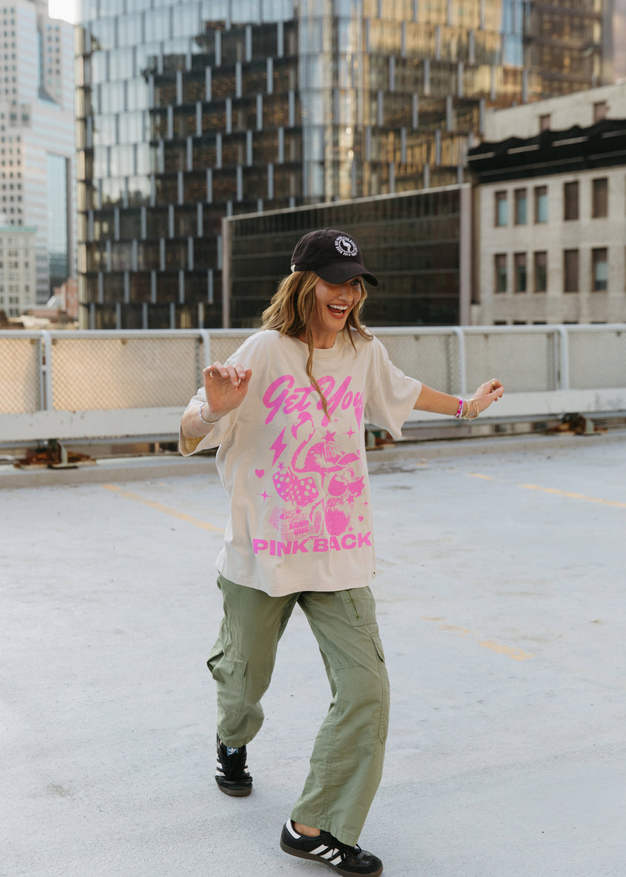 Luck Be a Lady Beige Tee