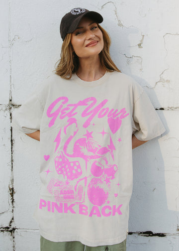 Luck Be a Lady Beige Tee