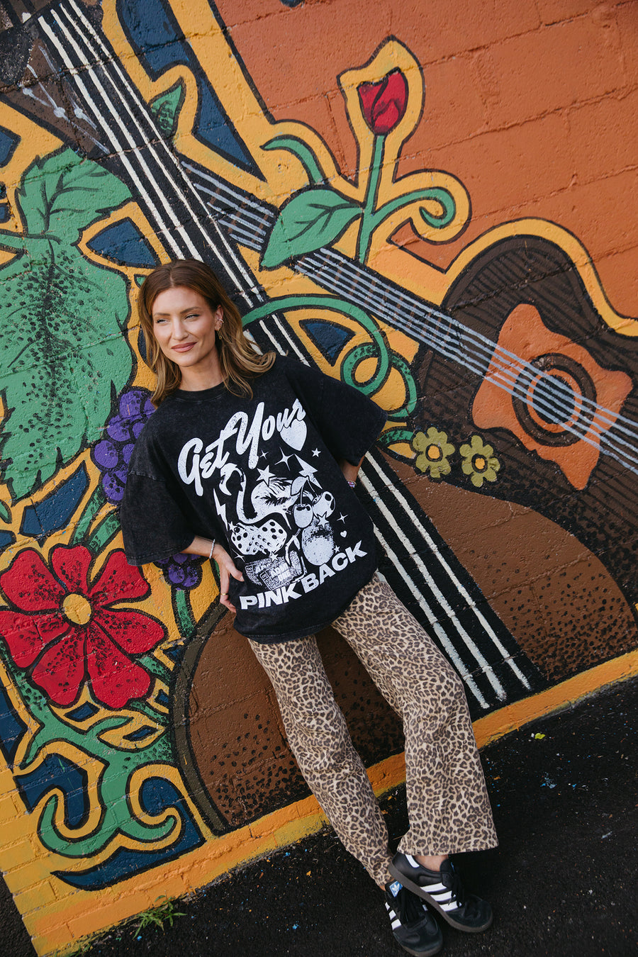Luck Be a Lady Black Tee