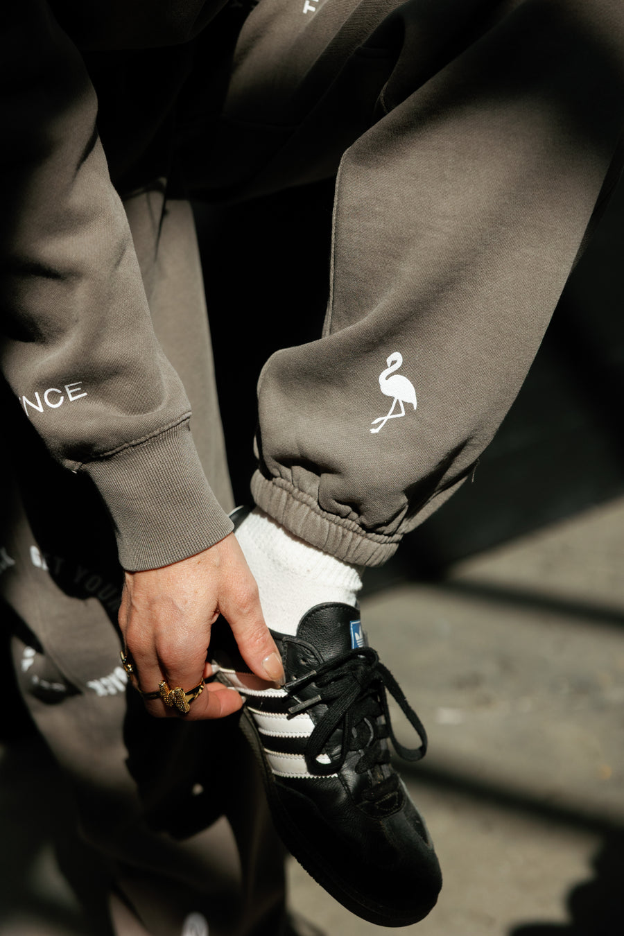 Dusty Gray Relaxed Fit Sweatpants