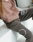 Dusty Gray Relaxed Fit Sweatpants