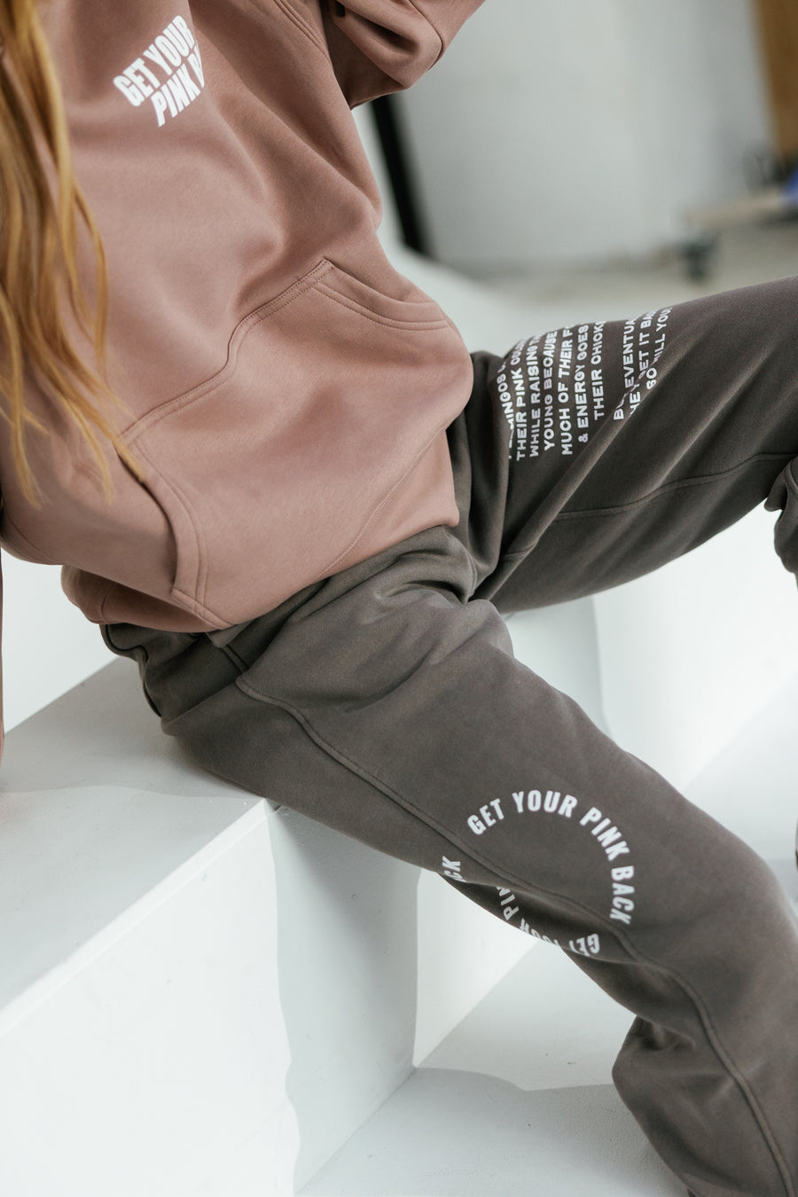 Dusty Gray Relaxed Fit Sweatpants