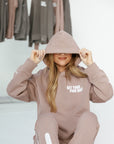 Dusty Pink Hoodie