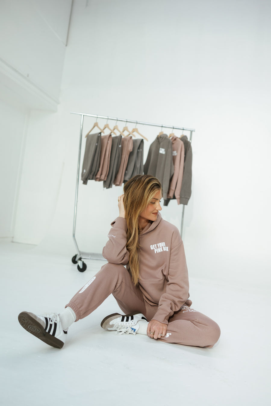 Dusty Pink Hoodie