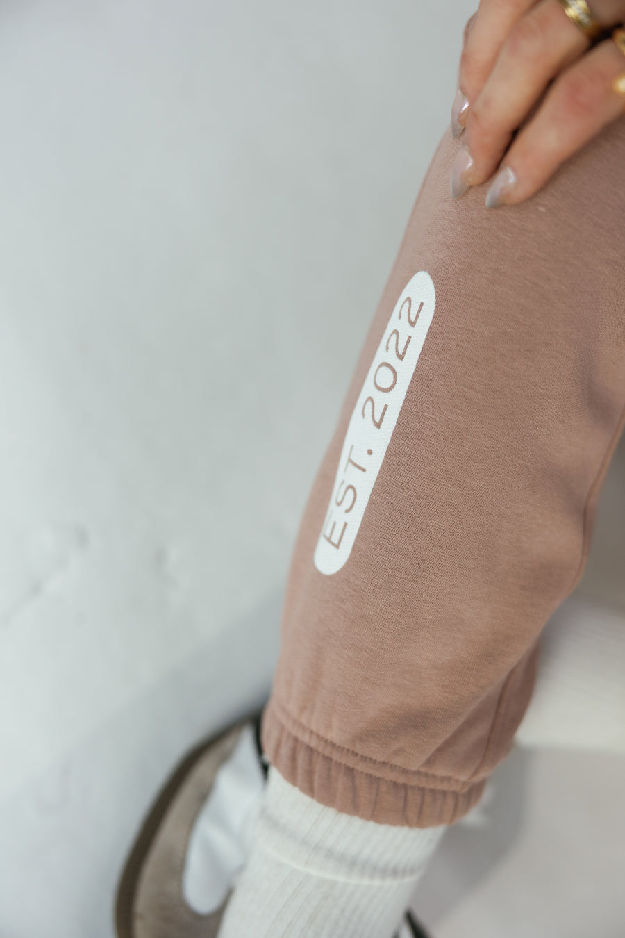 Dusty Pink Relaxed Fit Sweatpants