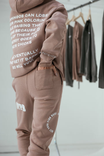 Dusty Pink Relaxed Fit Sweatpants