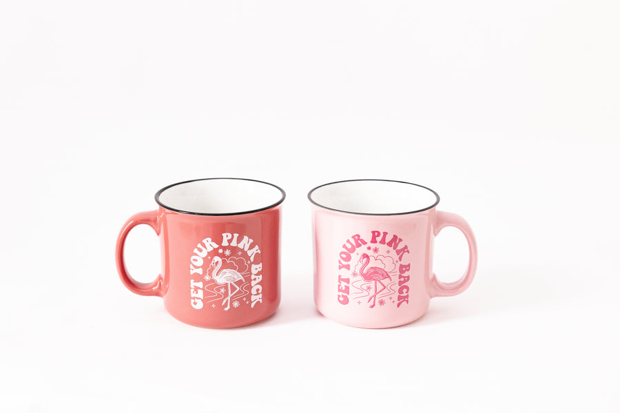 Get Your Pink Back Ceramic Mug