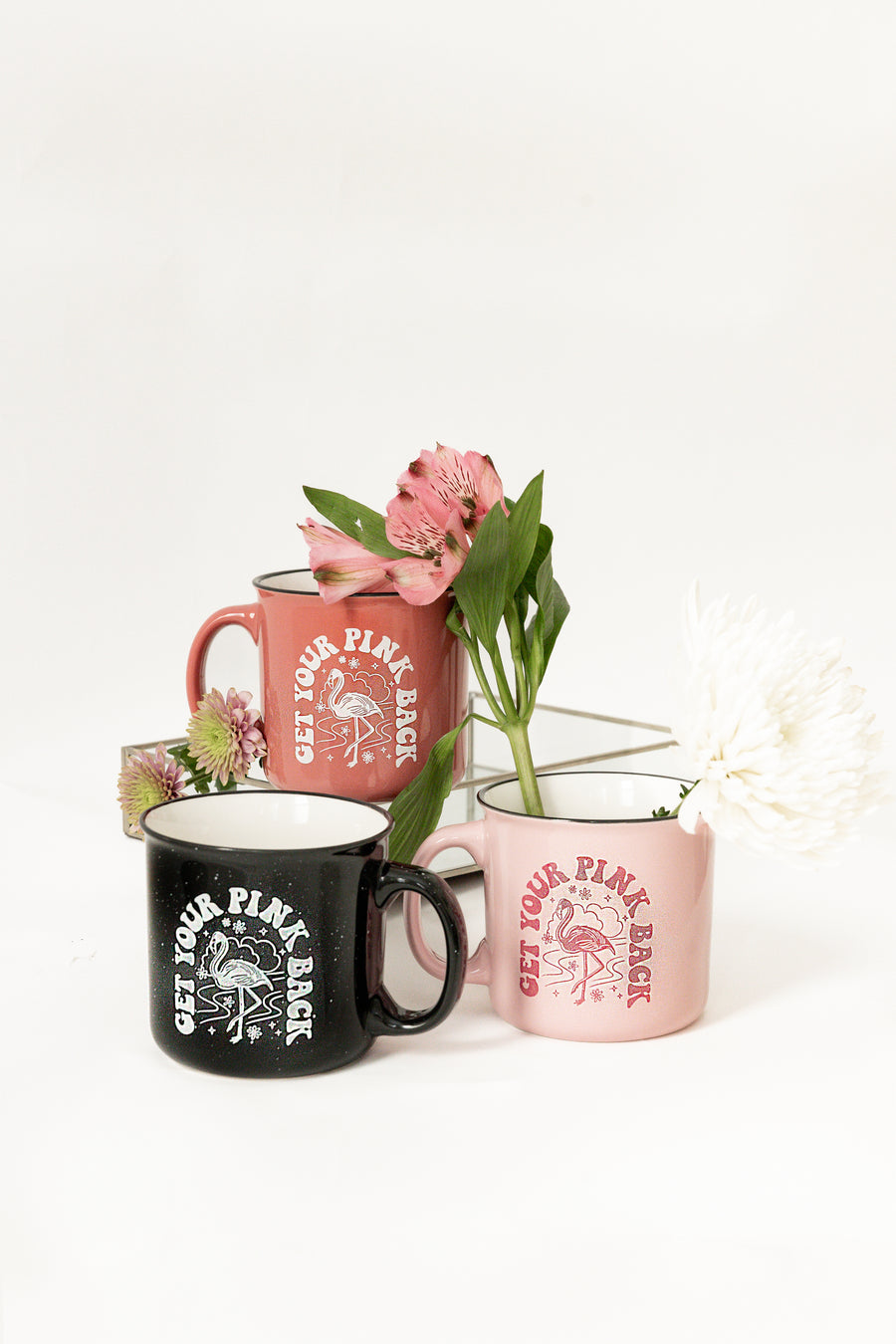 Get Your Pink Back Ceramic Mug