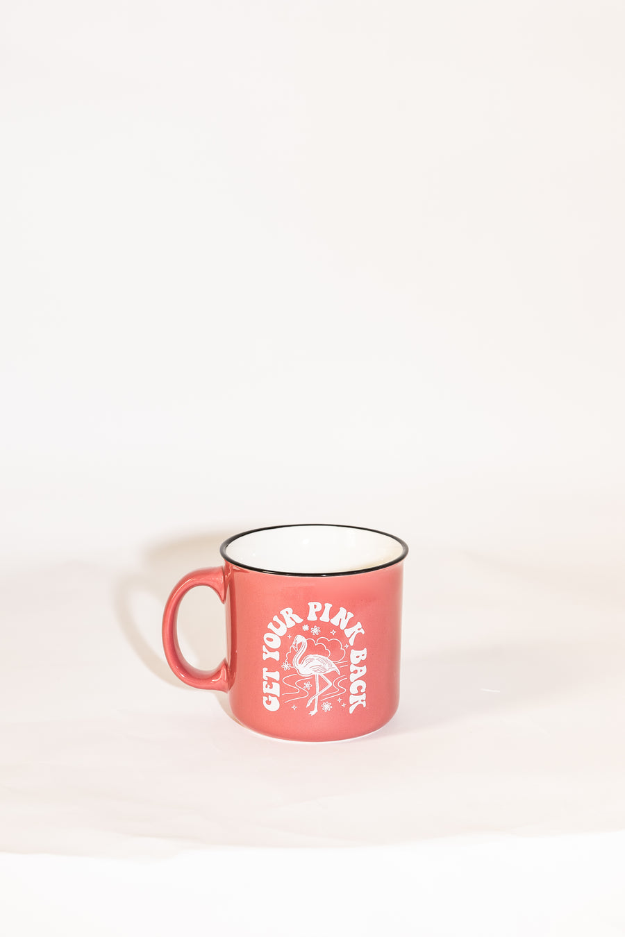 Get Your Pink Back Ceramic Mug