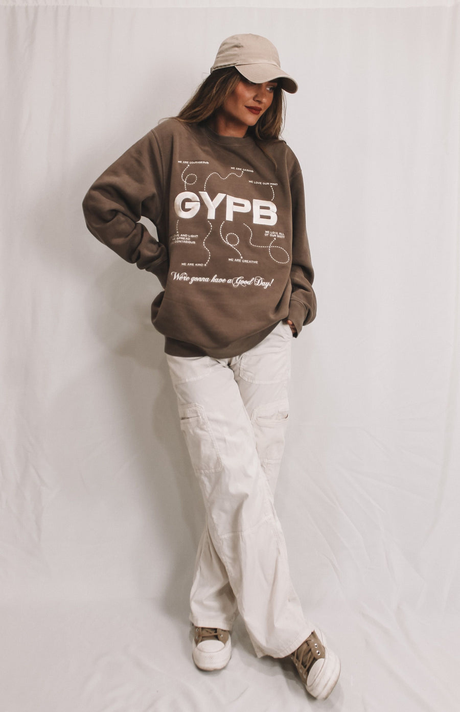 Last Chance! Affirmations Collection GYPB Clay Crewneck