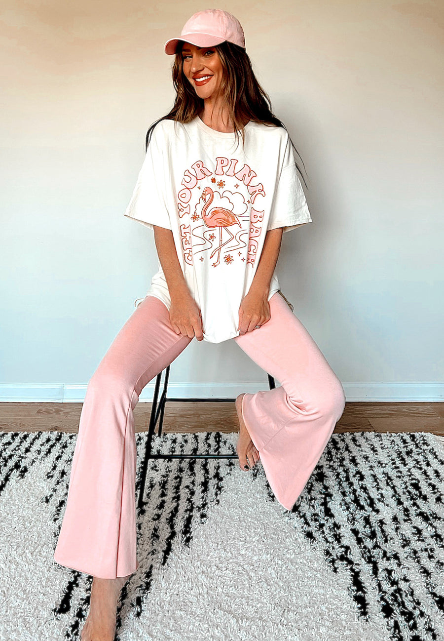 Get Your Pink Back Natural Tee